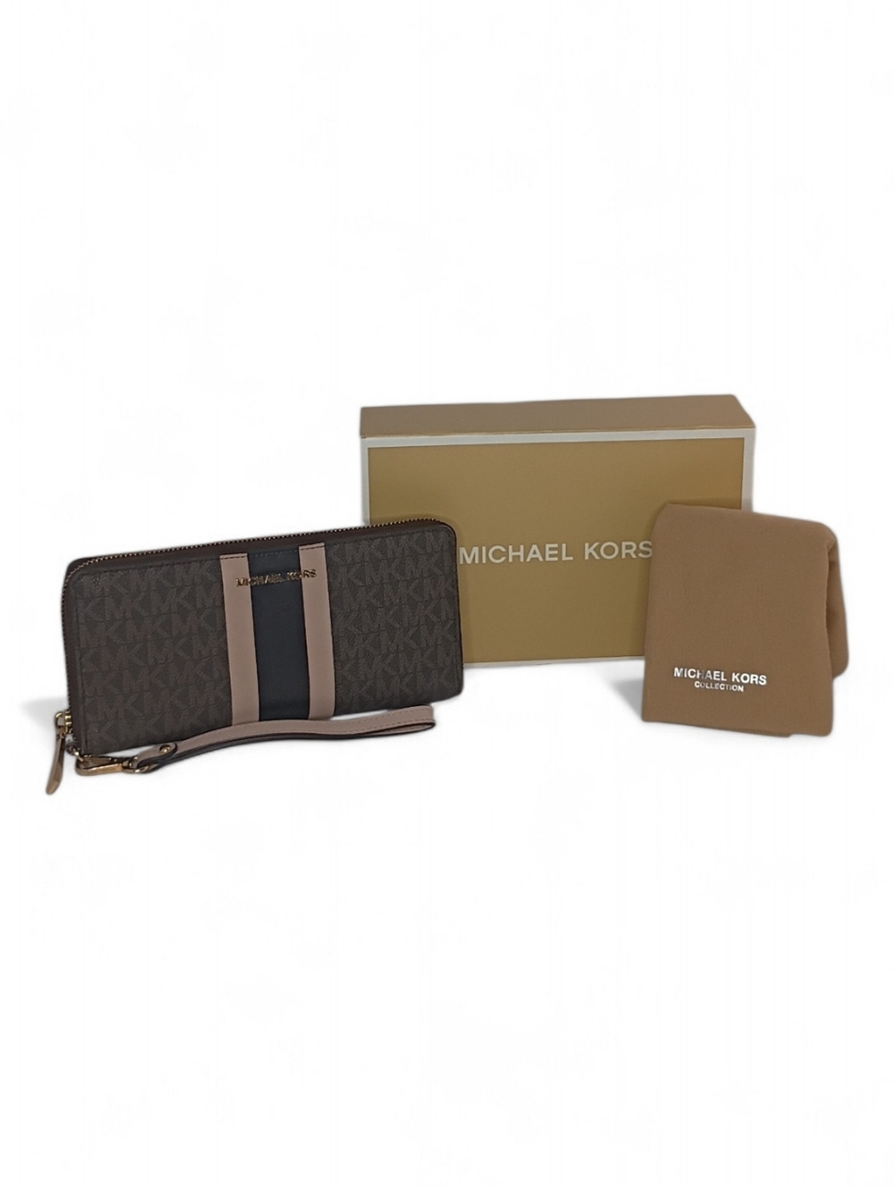 Michael Michael Kors Jet Set Travel Large Logo Continental Wristlet